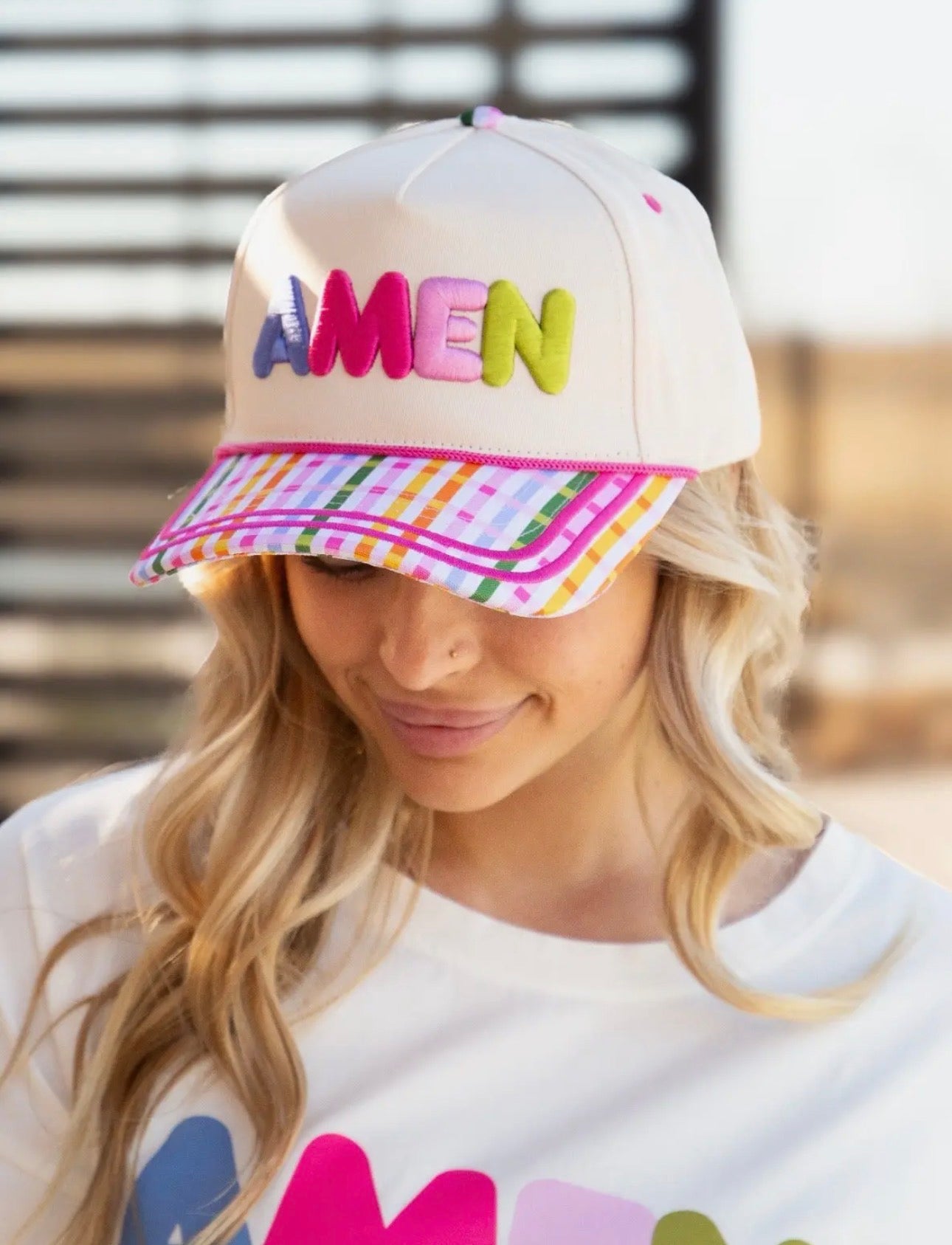 The Shimmer Shack Amen Hat
