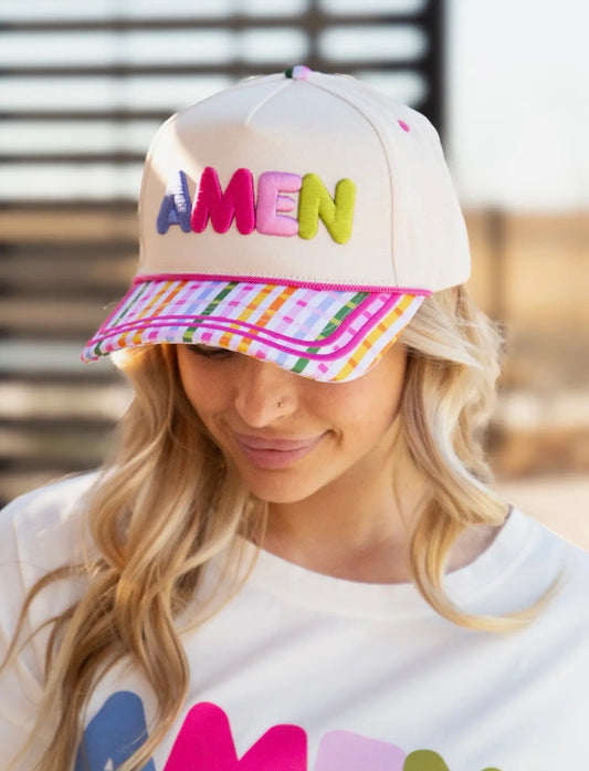 The Shimmer Shack Amen Hat