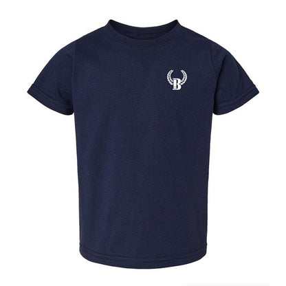 Navy Buck Shot Apparel Kids Blue Crab Short Sleeve T-shirt, {{Size}{{Sku}}