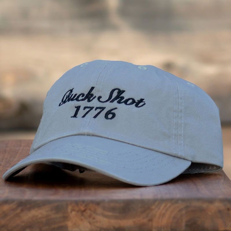 Charcoal Buck Shot Apparel Buck Shot 1776 Embroidered Dad Hat, {{Size}{{Sku}}