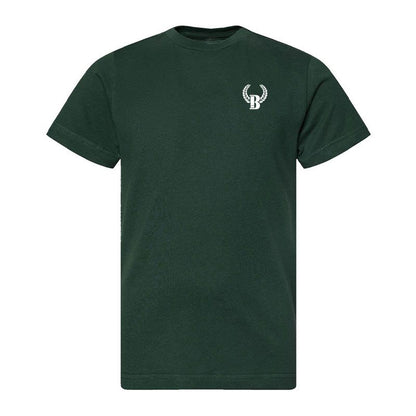 Forest Green Buck Shot Apparel Youth Redfish T-shirt, {{Size}{{Sku}}