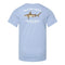 Light Blue Buck Shot Apparel Kids Hammerhead Shark T-shirt, {{Size}{{Sku}}