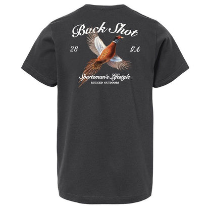 Slate Buck Shot Apparel Youth Pheasant T-shirt, {{Size}{{Sku}}