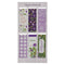 Christian Art Gifts - Magnetic Bookmark Set Purple Meadow Jer. 17:7