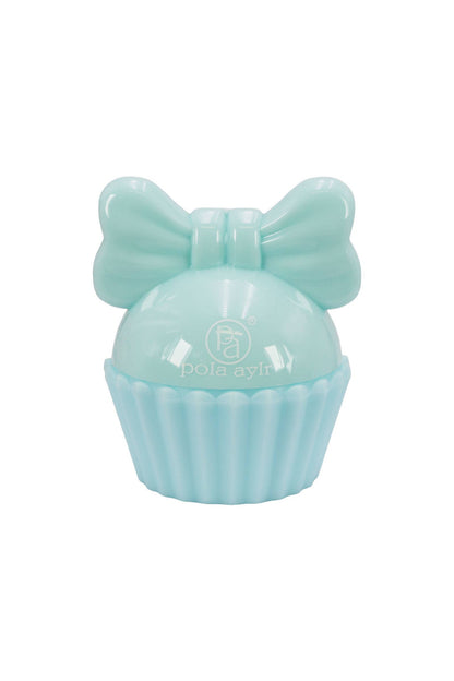 Cap Zone - Cupcake Ribbon Bow Round Lip Balm - 24 Pcs