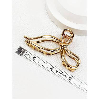 Metal Bow Hair Claw