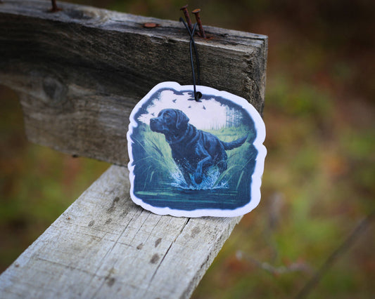 Scent South- black lab sandalwood air freshener