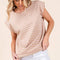 Striped Muscle Sleeve Top