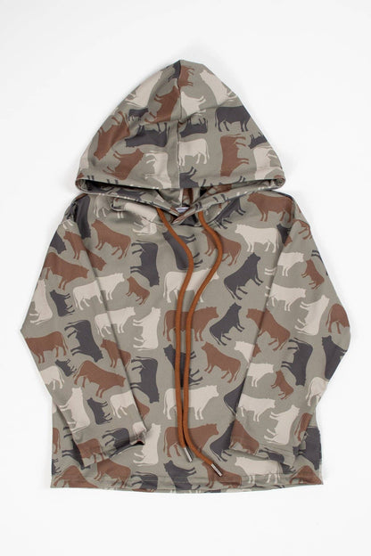 American Farm Company - Cow Camo™ Toddler/Youth Performance Hoodie