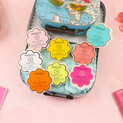 Spongellé | Christmas 2025 | Stocking Stuffers | Gifts - Daisy Spongette  | Soap Sponges | Soap Buffers