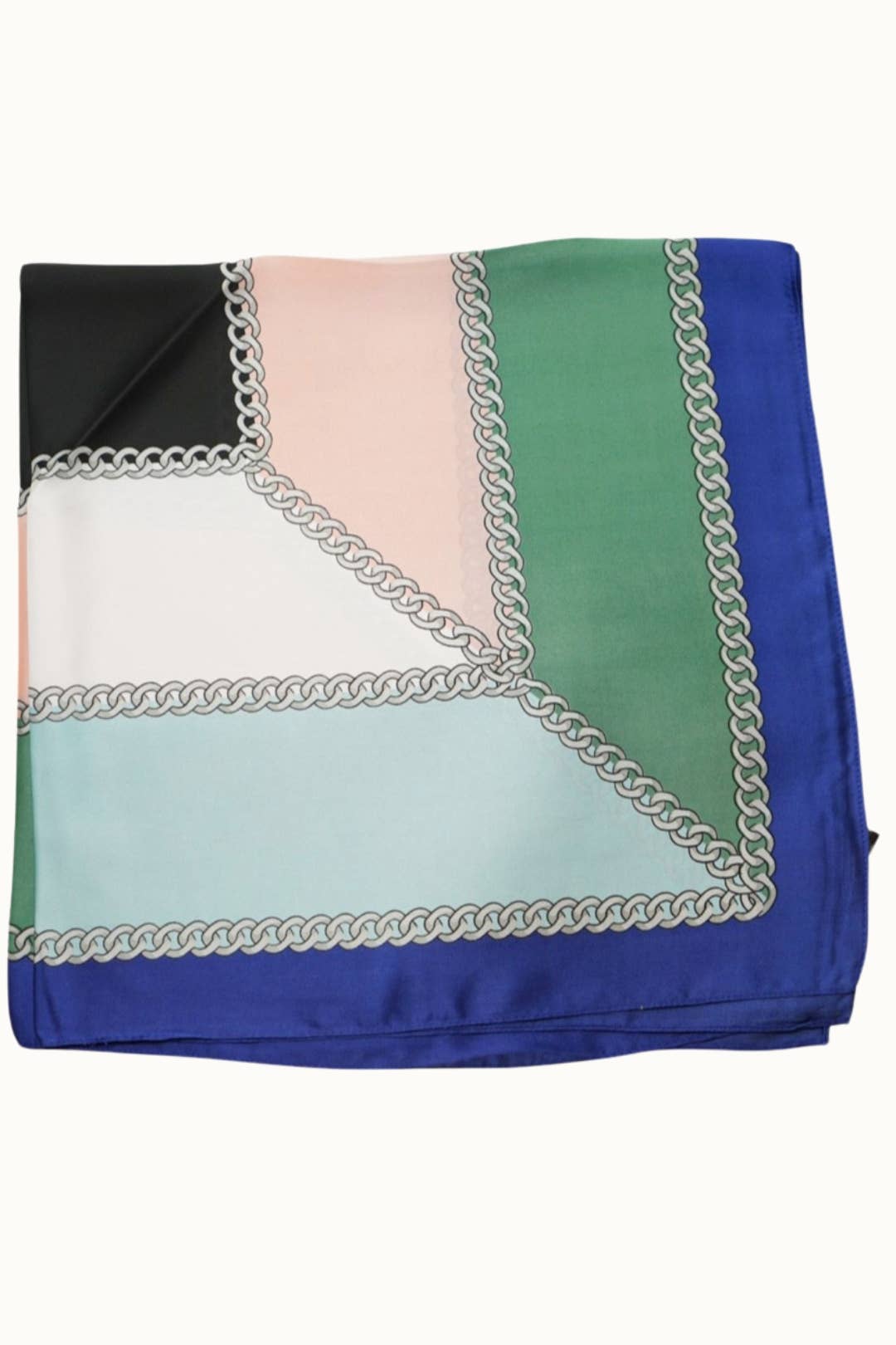Olive & Pique - "So Silky" Satin Neckerchief Scarf, Versatile, Multicolored