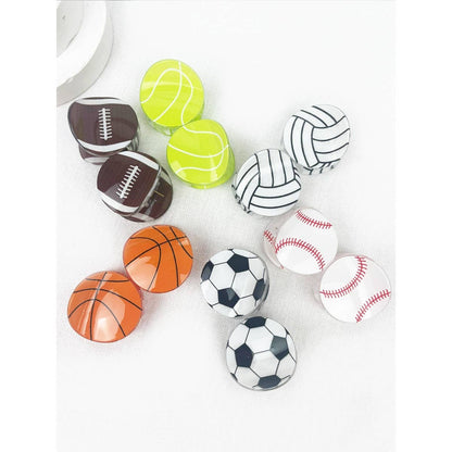 Sports Ball Theme Claw Clips