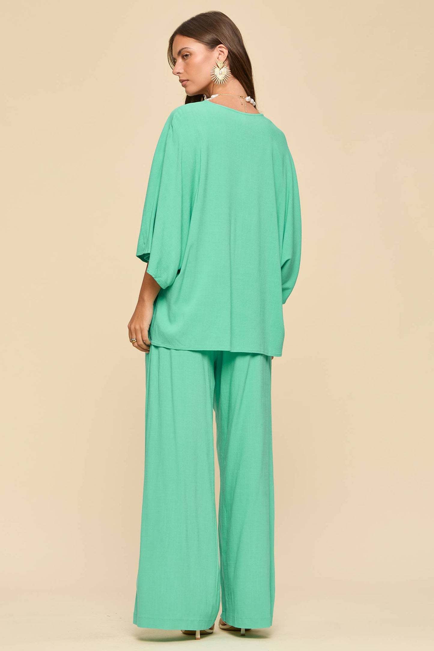 Dear Scarlett - 2-Piece Linen Summer Set
