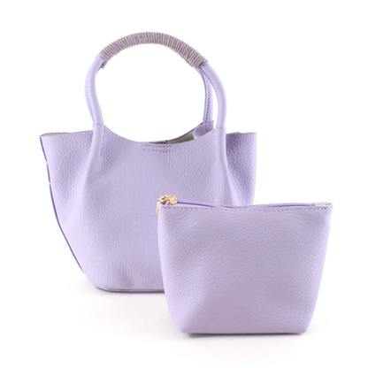 Pretty Persuasions - P22174 Small Tote Crossbody Bag w/Cosmetic Pouch