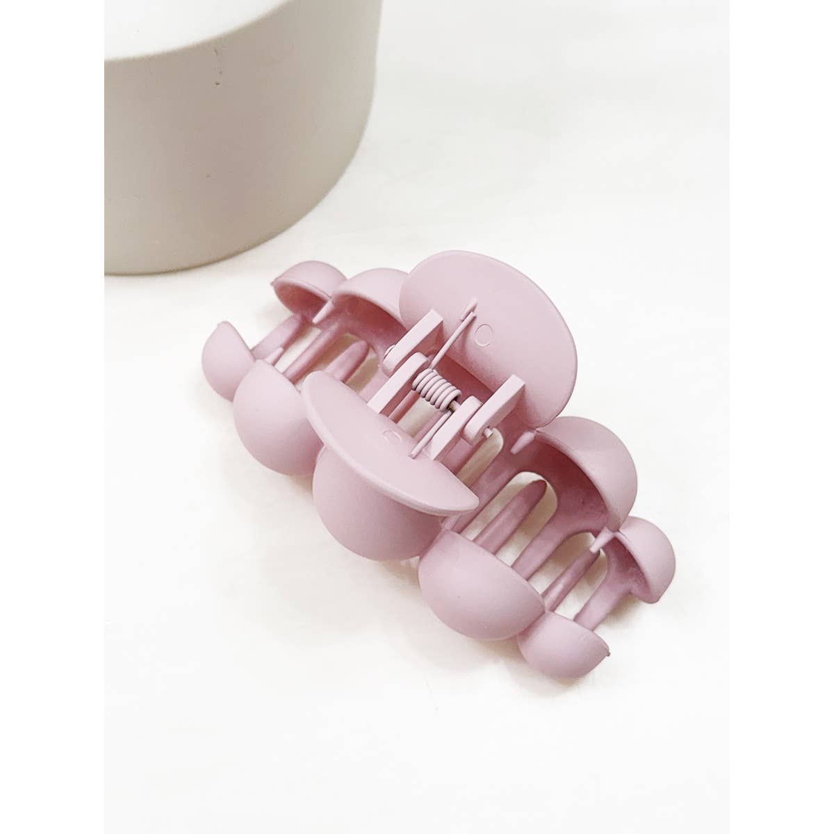 Soft Matt Bubble Pearl Hair Claw Clips