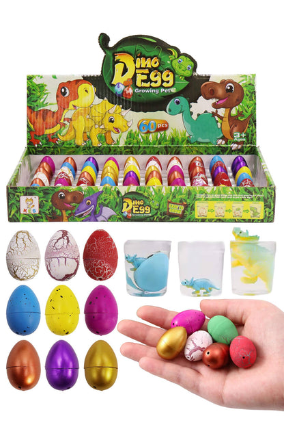 Cap Zone - Mini Dinosaur Water Grow and Hatch Egg - 60 Pcs