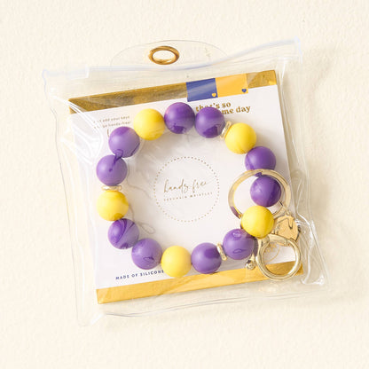 The Darling Effect - Game Day Hands-Free Keychain Wristlet - 8 Colors Available!