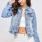 Light wash Casual Denim Jacket