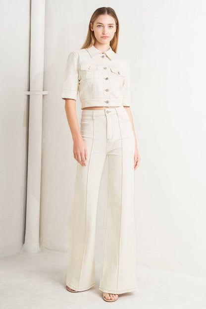 FLYING TOMATO - A twill pant - FP1795T-E