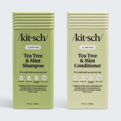 KITSCH - Clarifying Tea Tree & Mint Shampoo & Conditioner