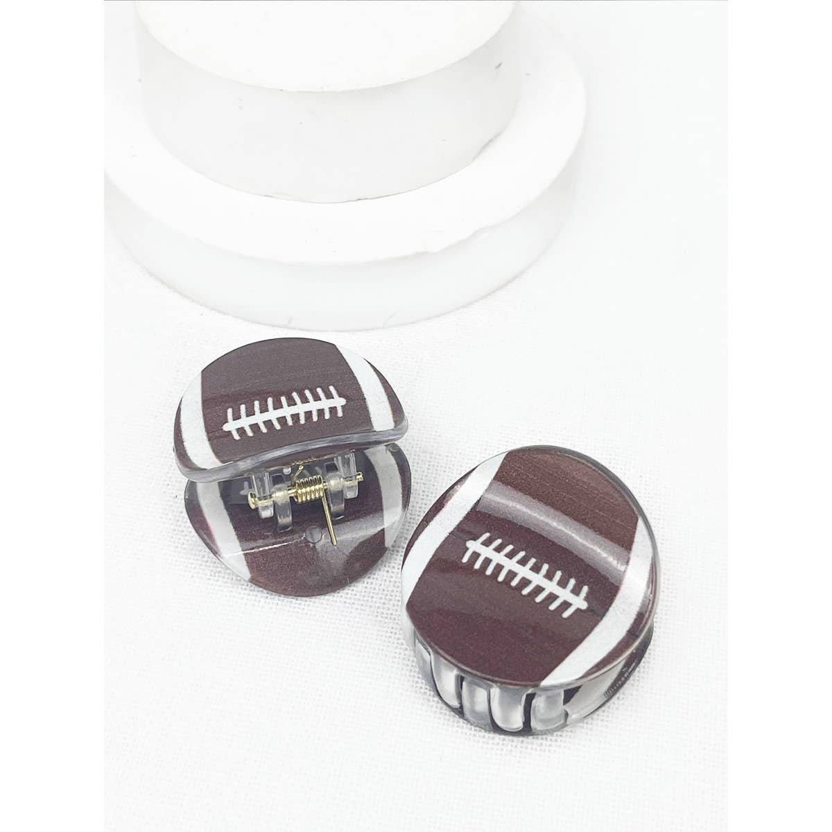 Sports Ball Theme Claw Clips