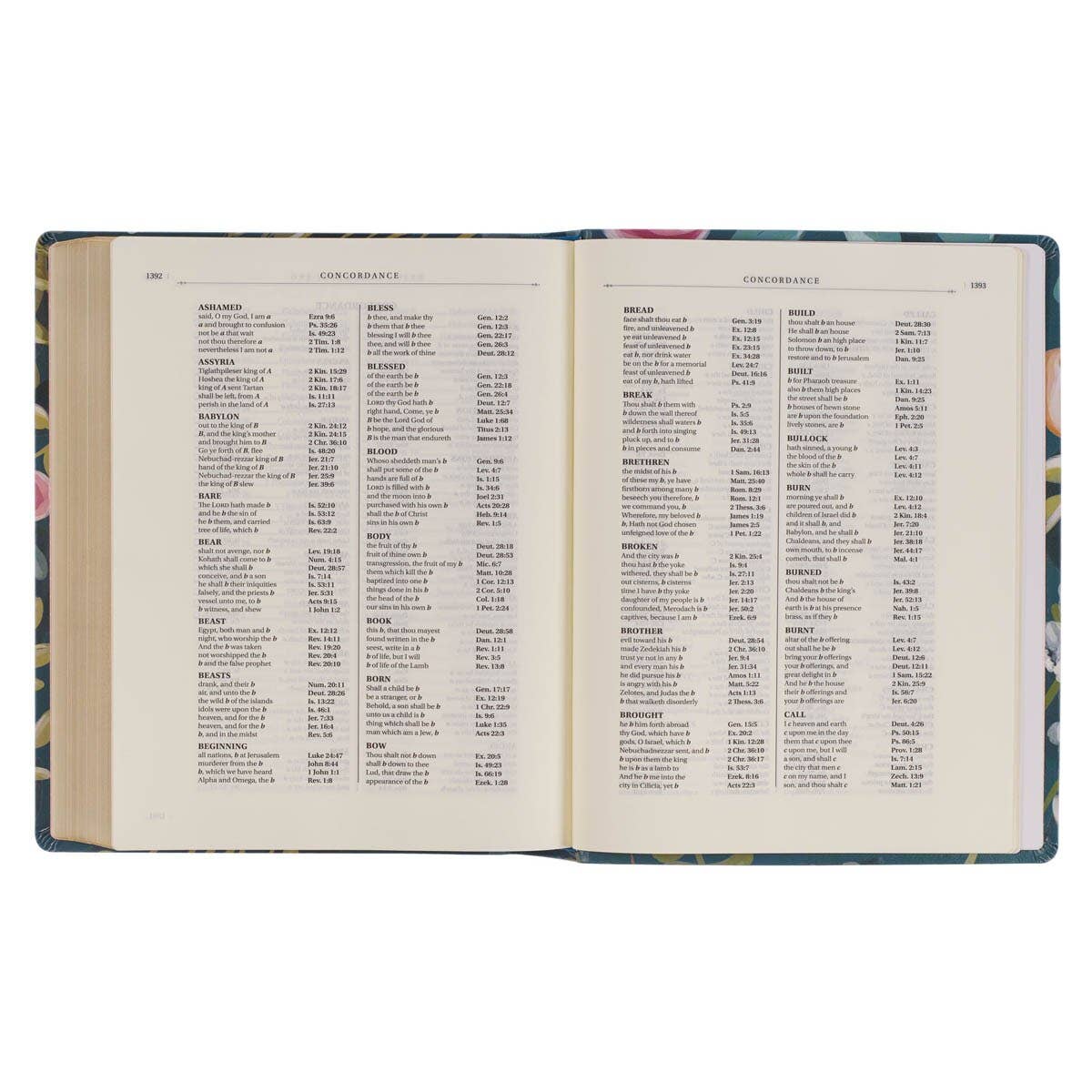 Christian Art Gifts - KJV LP Note Bible LP Faux Leather Love The Lord Matt 22:37