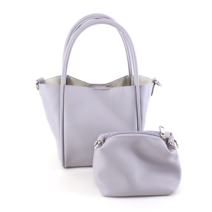 Pretty Persuasions - P25014 Small Tote/Crossbody Bag w/Cosmetic Pouch