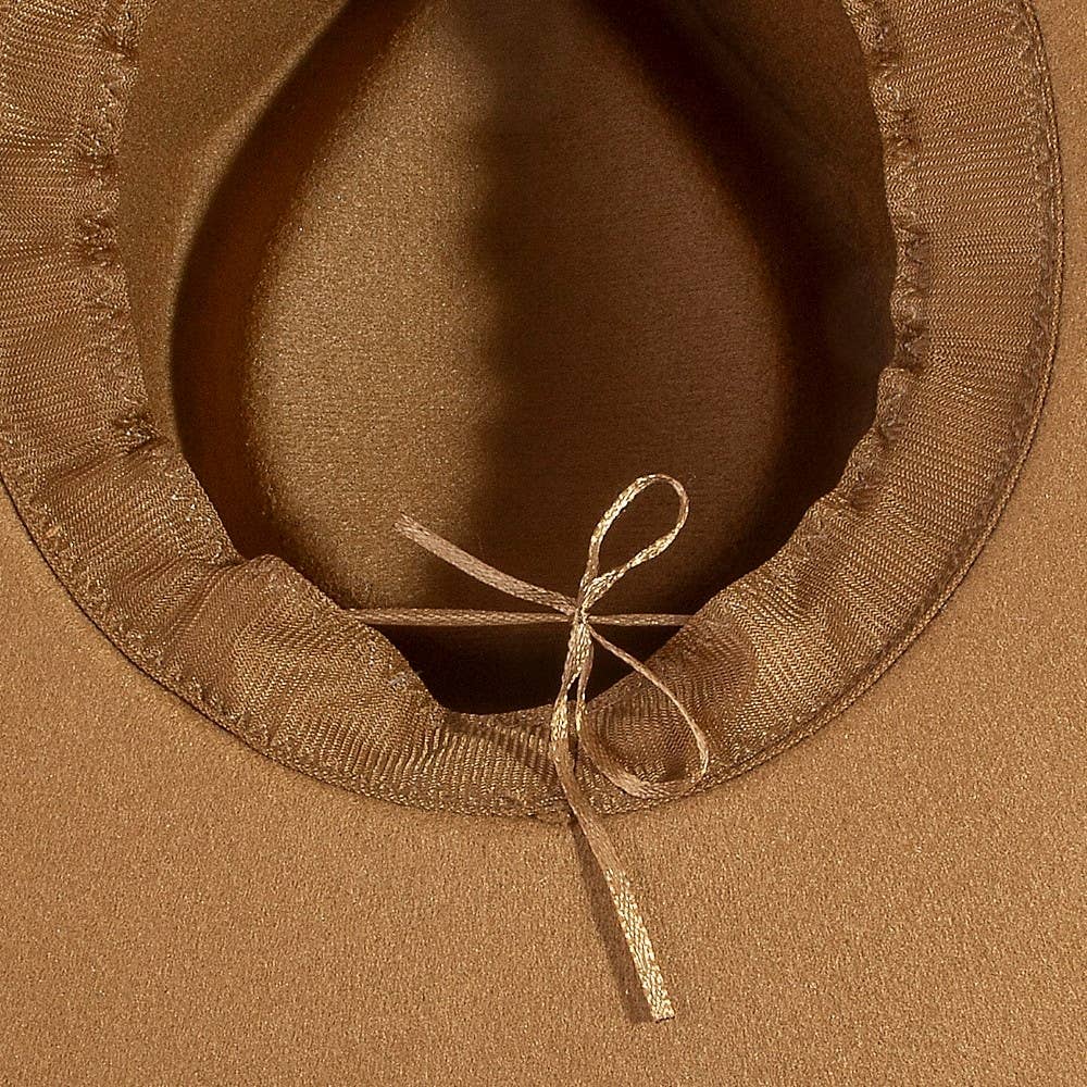 Anarchy Street - Double Belt Strap Fedora Hat