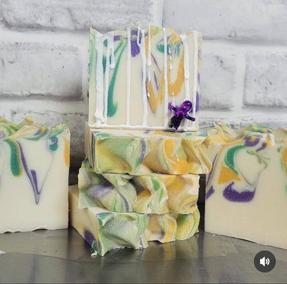 King Cake Artisan Soap