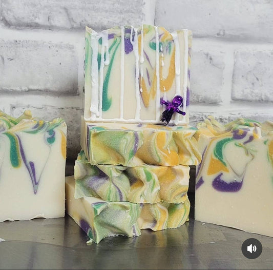 King Cake Artisan Soap