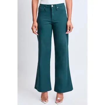 Hyperstretch High Rise Wide Leg Pants