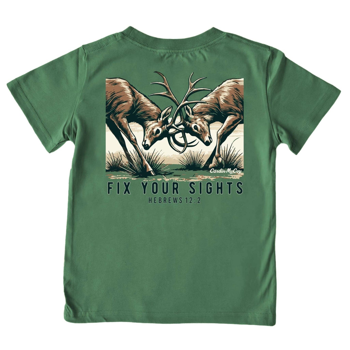 Cardin McCoy - Boys' Fix Your Sights Short-Sleeve Tee