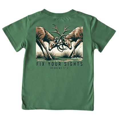 Cardin McCoy - Boys' Fix Your Sights Short-Sleeve Tee