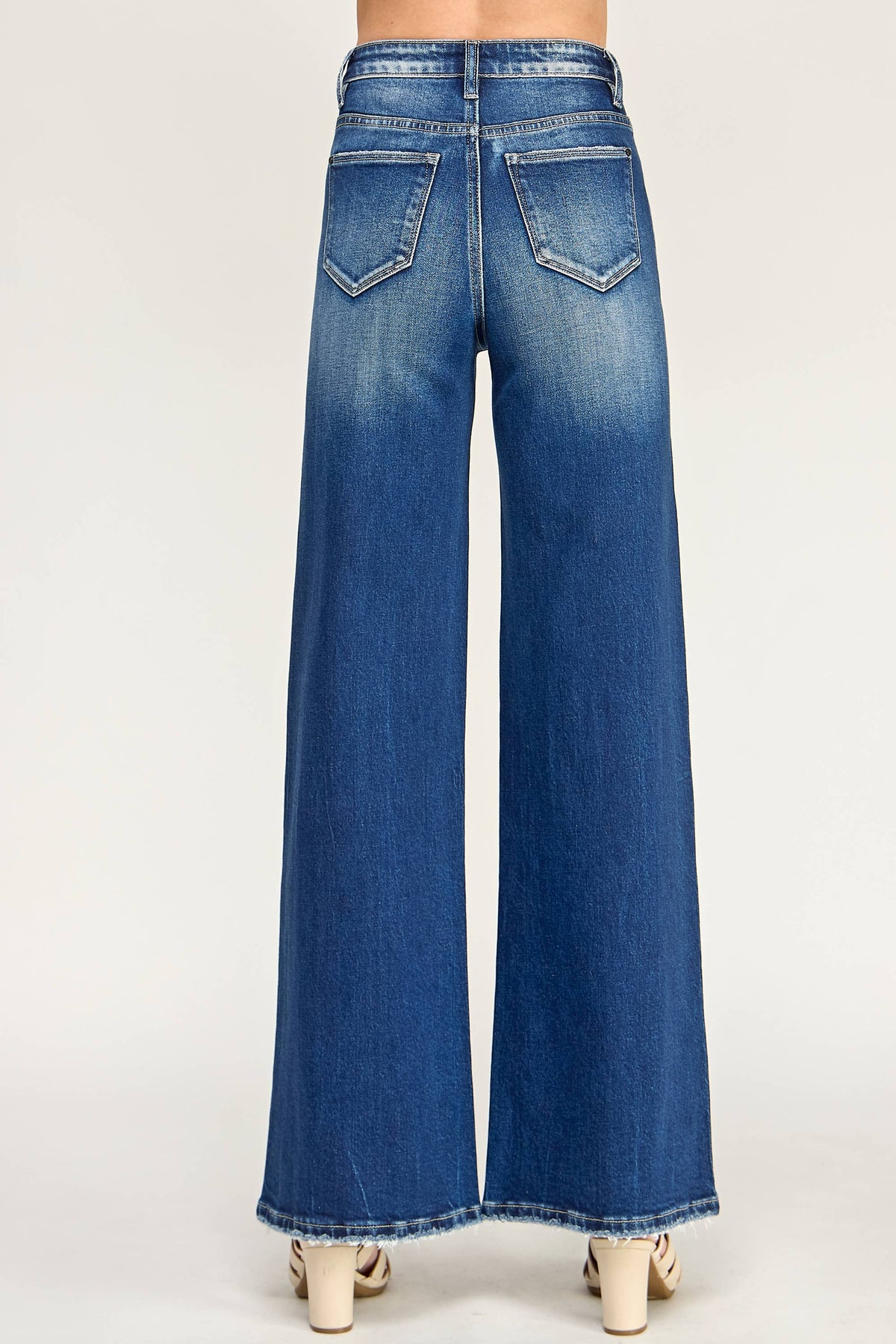 Petra153 - P7028W-DM SUPER SOFT TOUCH HIGH RISE COMFORT WIDE LEG