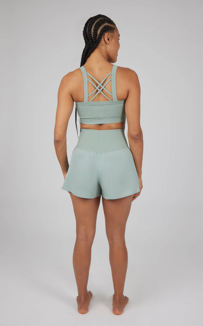 Women's Green Sporty Set