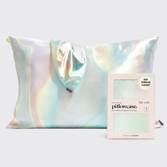KITSCH - Satin Pillowcase Standard - Aura