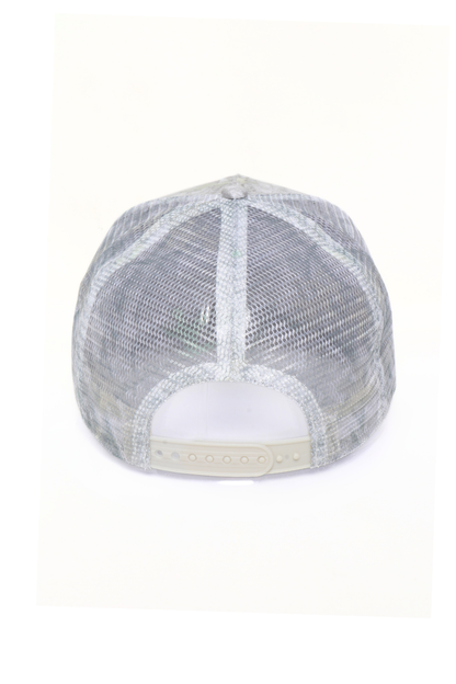 David And Young - Camo Woods Print Mesh Back Trucker Cap