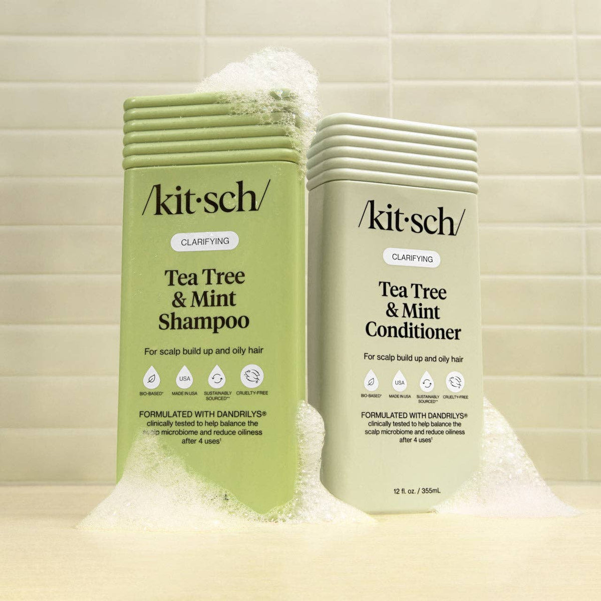 KITSCH - Clarifying Tea Tree & Mint Shampoo & Conditioner