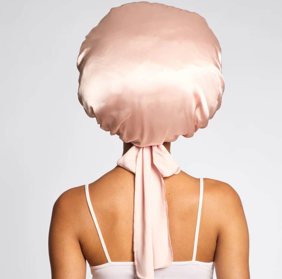 KITSCH - Adjustable Oversized Satin Bonnet