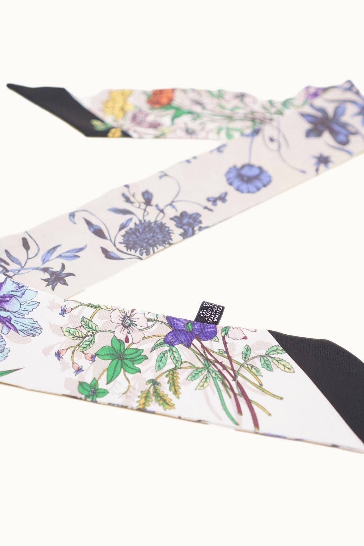 Olive & Pique - Silky satin hat band, headband, neck scarf. 100cm x 5cm