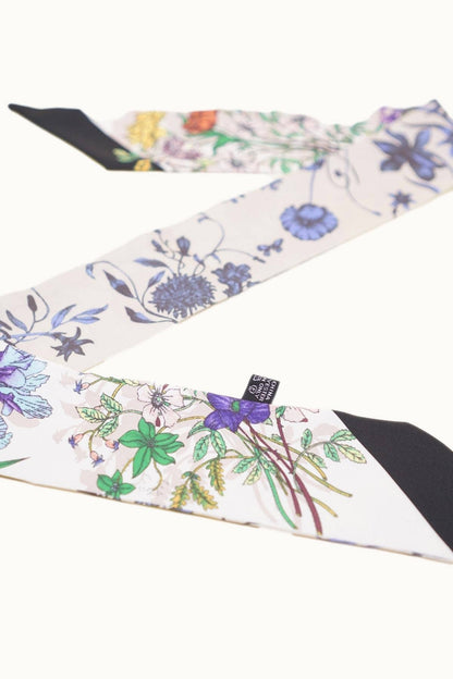 Olive & Pique - Silky satin hat band, headband, neck scarf. 100cm x 5cm