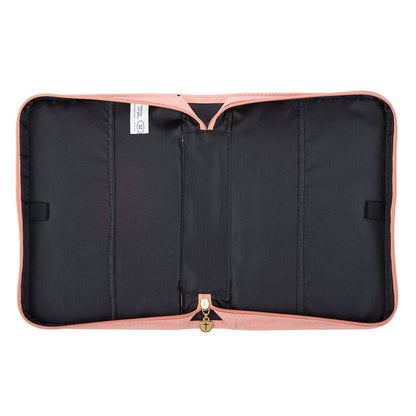 Christian Art Gifts - He Works All Things for Good Floral Faux Leather Bible Cover