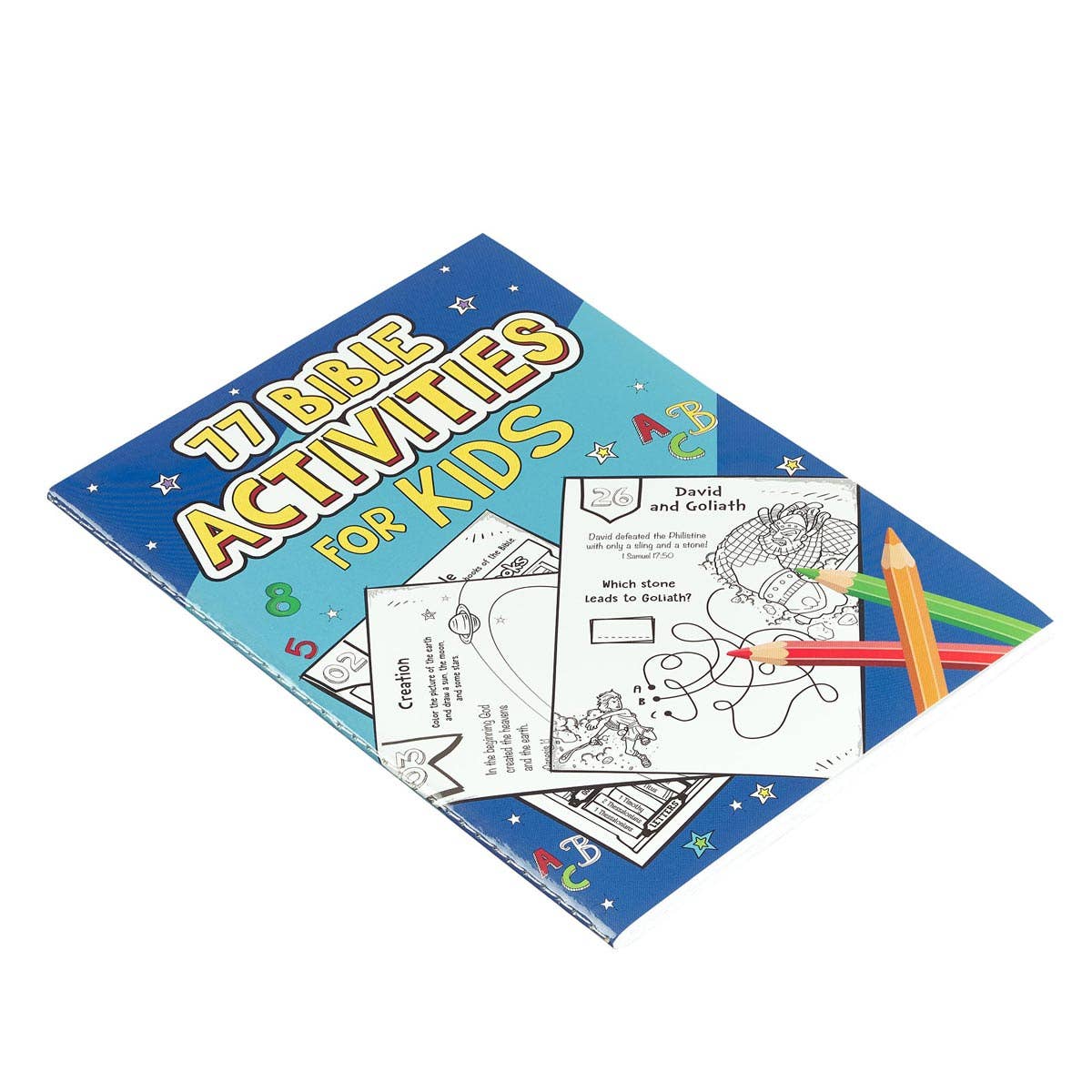 Christian Art Gifts - Kid Book 77 Bible Activities Softcover