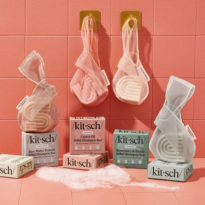 KITSCH - Castor Oil Shampoo Bar Saver Bag