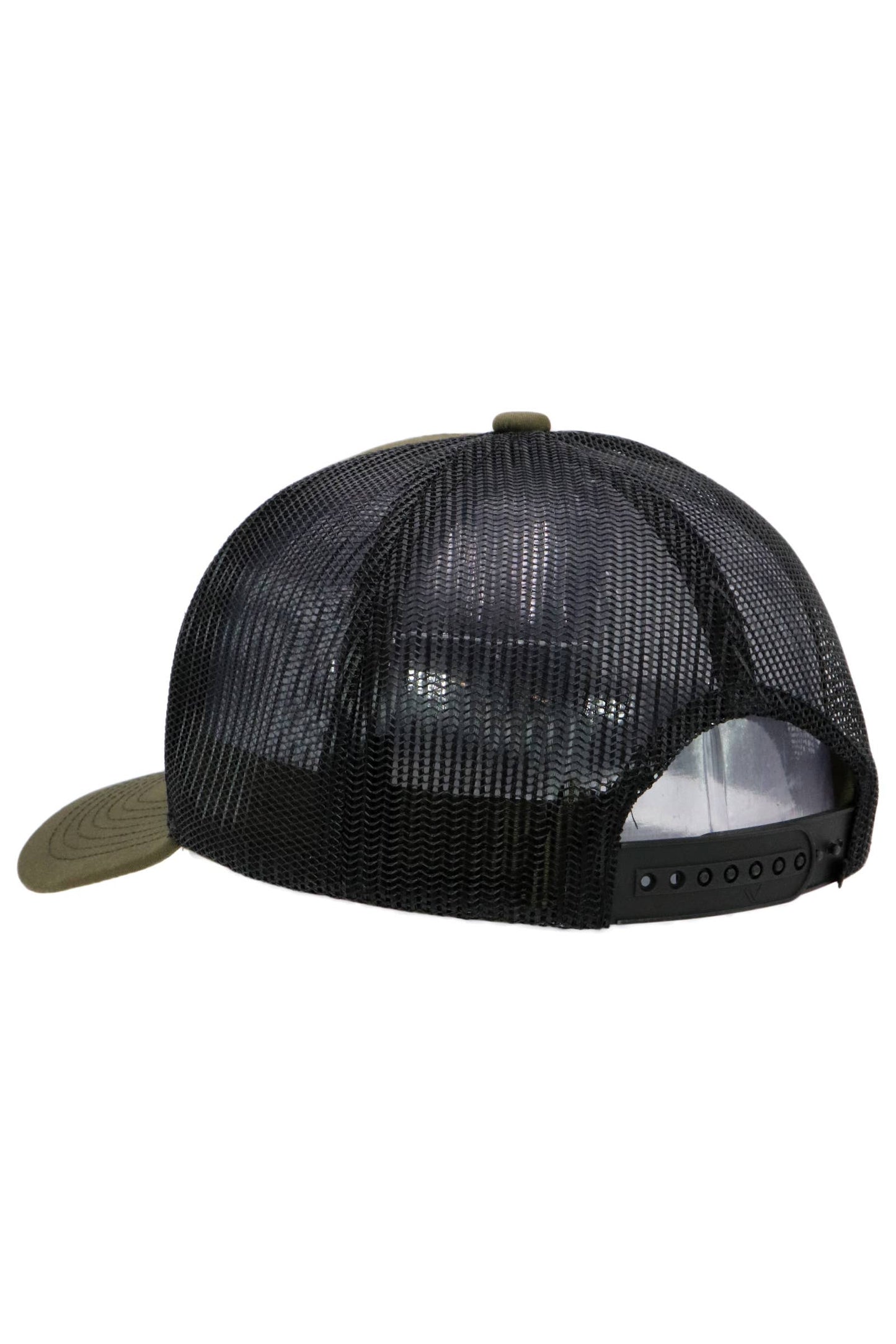 Cap Zone - Fire Dept Red Line American Flag Mesh Trucker Hat