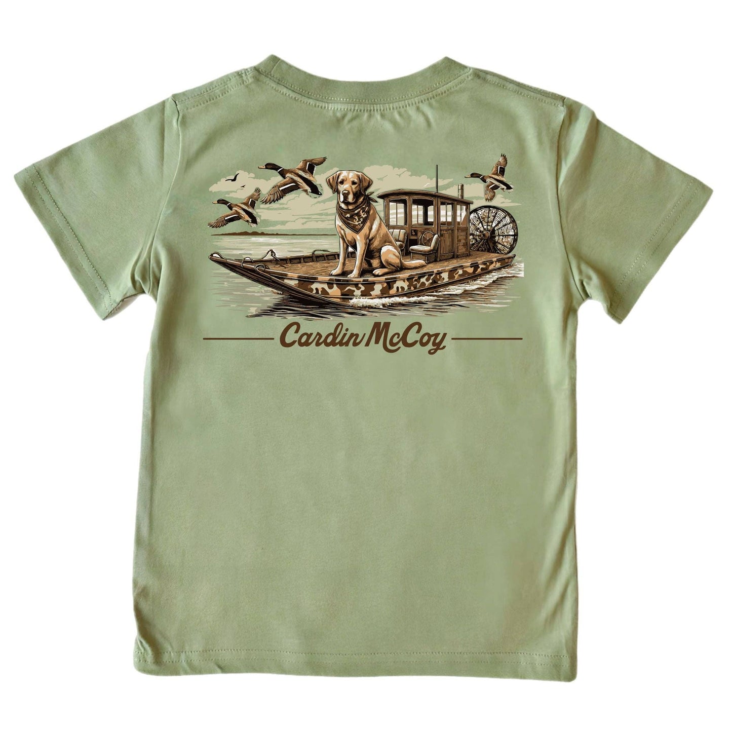Cardin McCoy - Kids' Duck Boat Short-Sleeve Tee