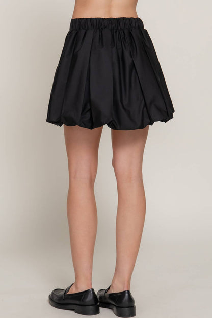 Active Basic | Active USA - Ballon Pleated Mini Skirt