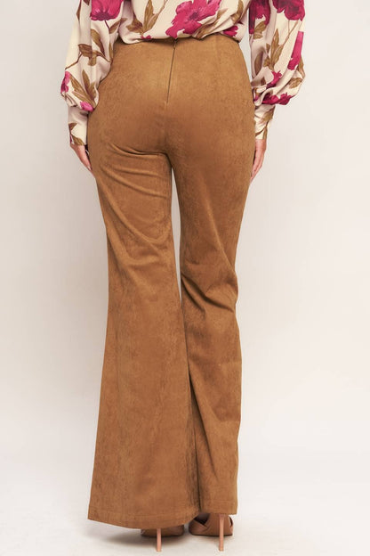 FLYING TOMATO - A faux suede pant - IP9051