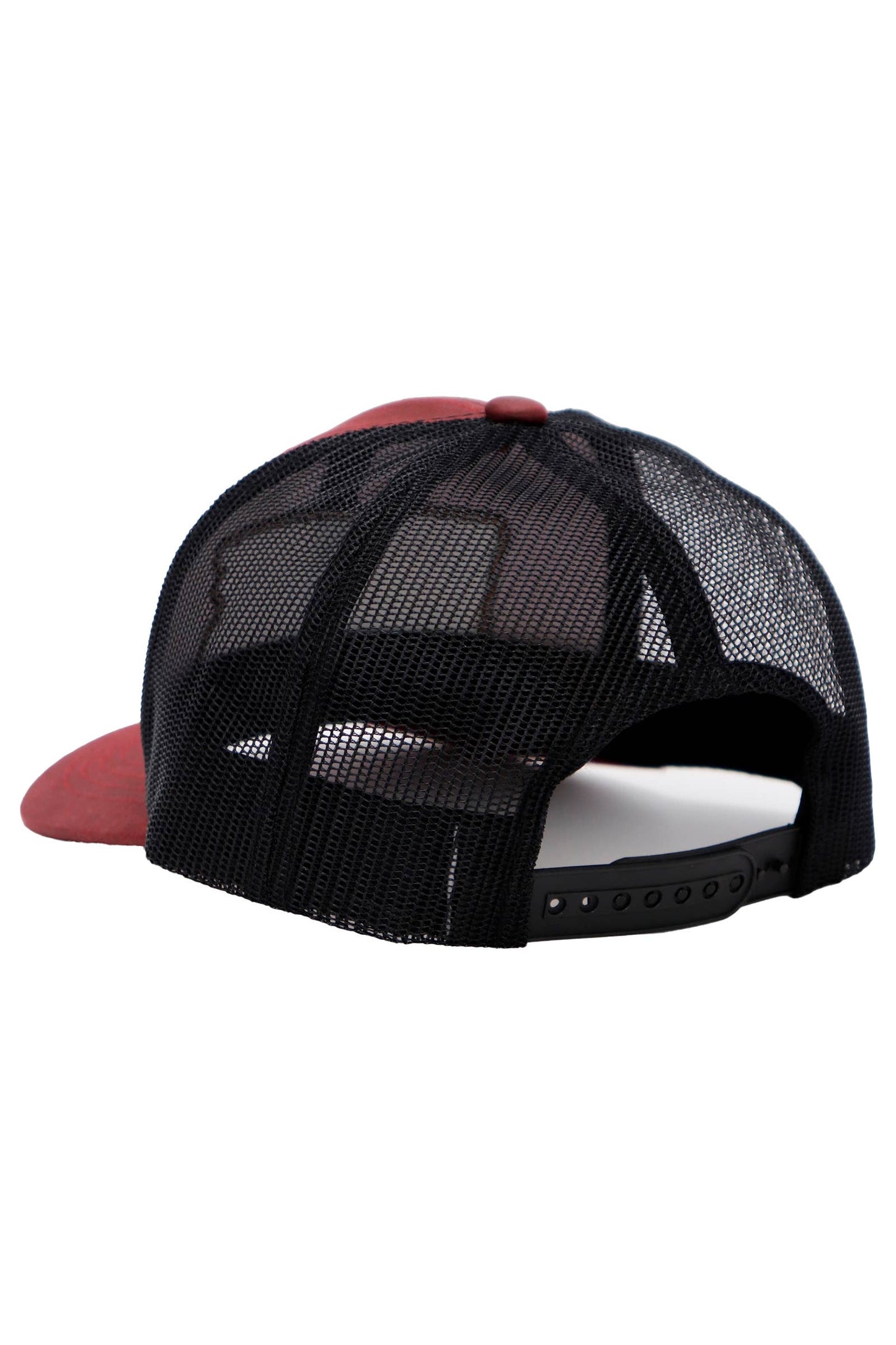 Cap Zone - Rifle American Flag Oiled Faux Leather Trucker Hat