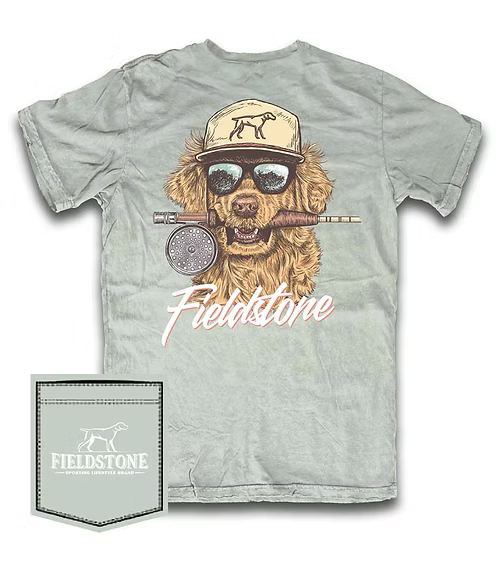 Fieldstone Youth Bay Retriever Reel Tee